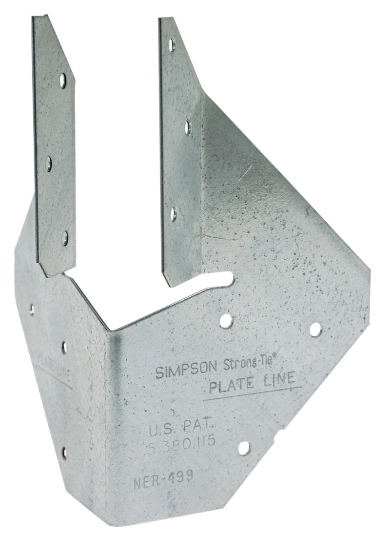 Simpson Strong-Tie HCP2 HCP 18-Gauge Galvanized Hip Corner Plate for 2x