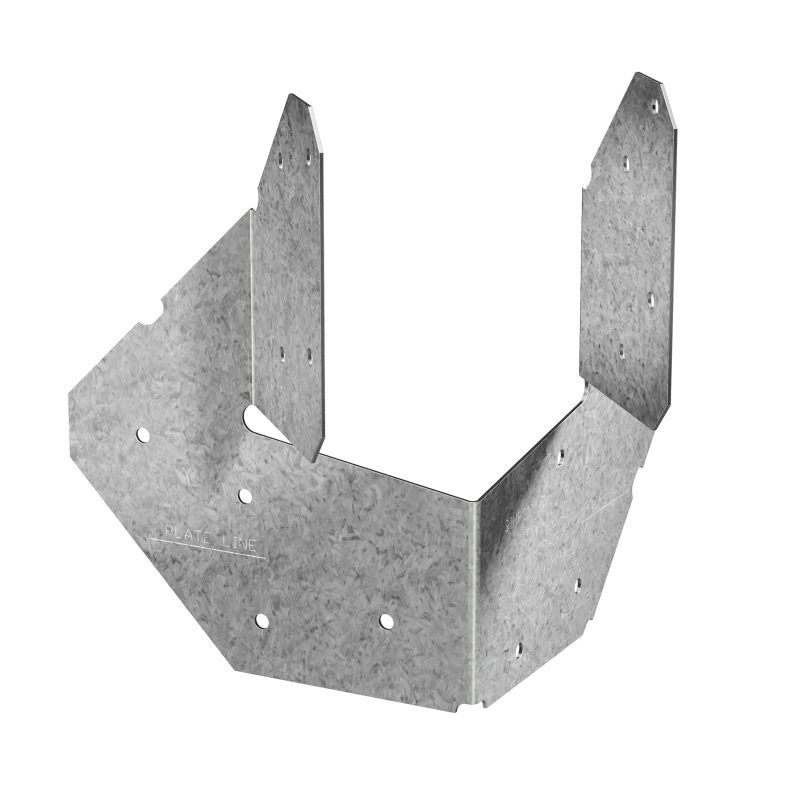 Simpson Strong-Tie HCP4Z HCP 18-Gauge ZMAX® Galvanized Hip Corner Plate for 4x
