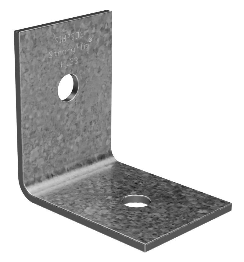 Simpson Strong-Tie HL33-R HL 3-1/4 in. x 2-1/2 in. Galvanized Heavy Angle
