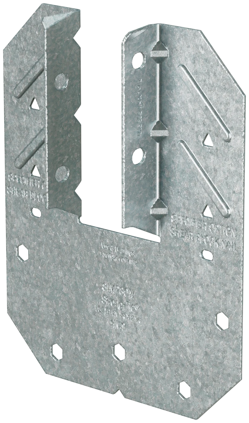 Simpson Strong-Tie HM9KT HM9 18-Gauge Galvanized Hurricane Tie with Screws (20-Qty)