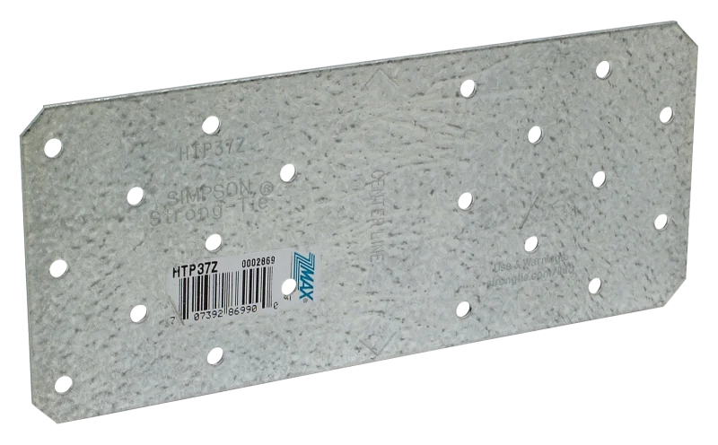 Simpson Strong-Tie HTP37Z HTP 3 in. X 7 in. ZMAX® Galvanized Heavy Tie Plate