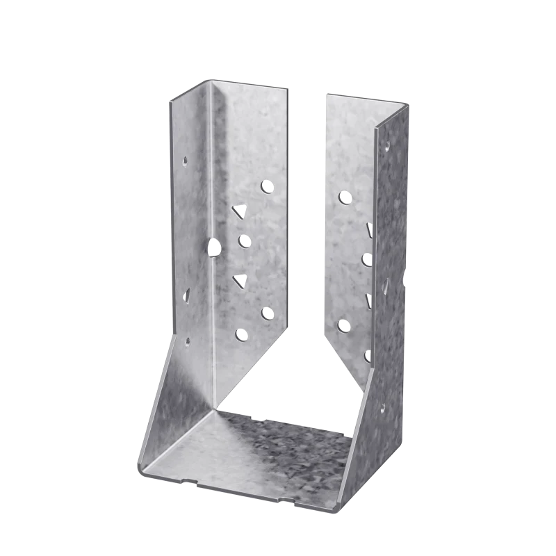Simpson Strong-Tie HUC26-2 HUC Galvanized Face-Mount Concealed-Flange Joist Hanger for Double 2x6