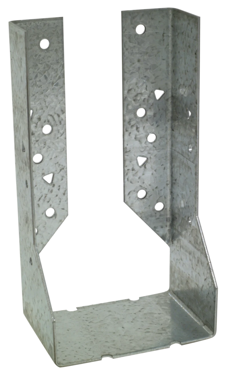 Simpson Strong-Tie HUC48 HUC Galvanized Face-Mount Concealed-Flange Joist Hanger for 4x8