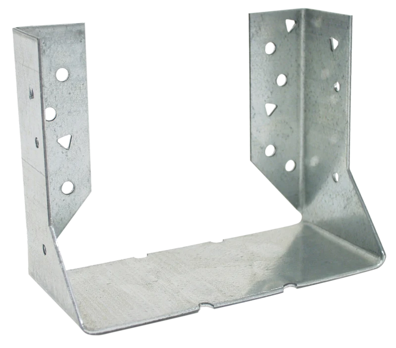Simpson Strong-Tie HUC66 HUC Galvanized Face-Mount Concealed-Flange Joist Hanger for 6x6