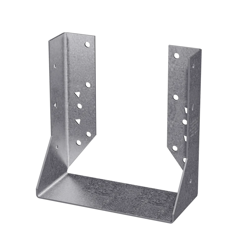 Simpson Strong-Tie HUC68 HUC Galvanized Face-Mount Concealed-Flange Joist Hanger for 6x8