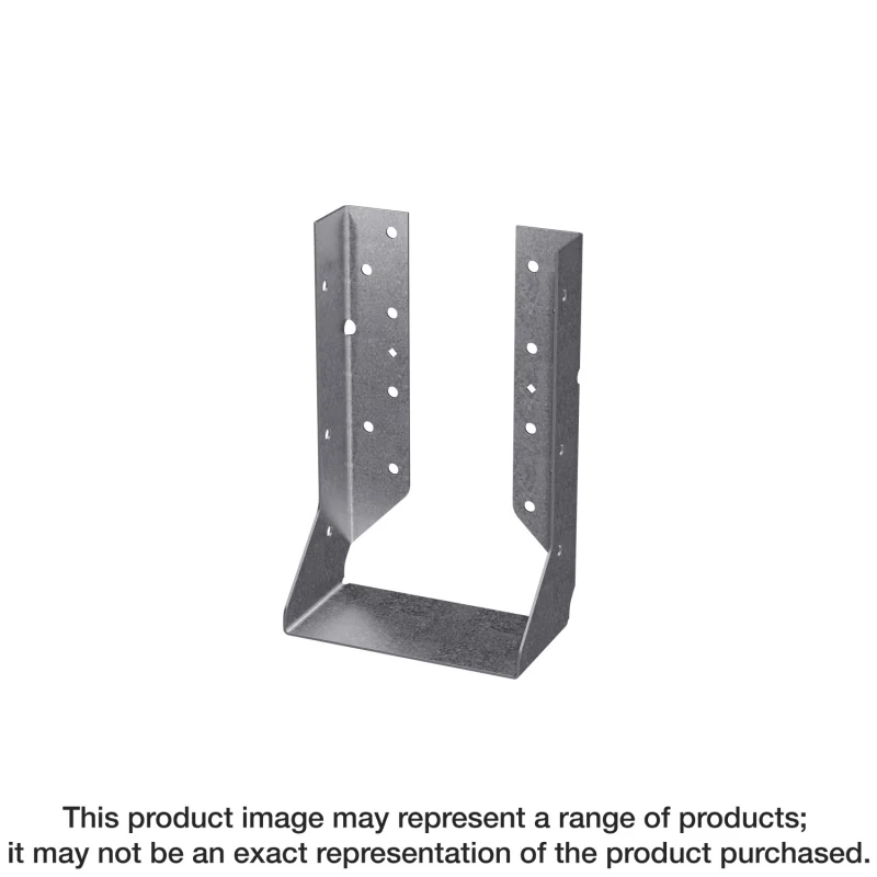 Simpson Strong-Tie HUCQ5.25/9-SDS HUCQ Heavy Face-Mount Concealed-Flange Joist Hanger for 5-1/8 in. x 9 in. Glulam w/ Screws