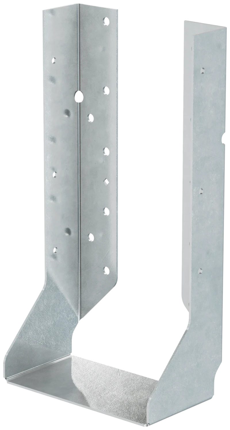 Simpson Strong-Tie HUCQ612SS-SDS HUCQ Stainless-Steel Heavy Face-Mount Concealed-Flange Joist Hanger for 6x12 w/ Screws