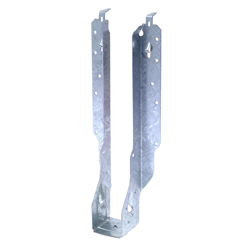 Simpson Strong-Tie IUS2.56/11.88 IUS Galvanized Face-Mount Joist Hanger for 2-1/2 in. x 11-7/8 in. Engineered Wood