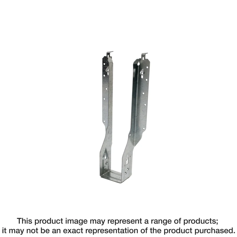 Simpson Strong-Tie IUS3.56/9.5 IUS Galvanized Face-Mount Joist Hanger for 3-1/2 in. x 9-1/2 in. Engineered Wood