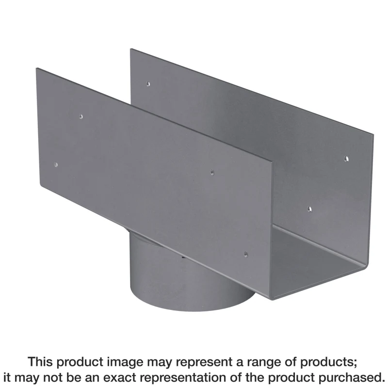 Simpson Strong-Tie LCC7-3.5 LCC 7-1/8 in. Column Cap for 3-1/2 in. Outside Diameter Lally Column