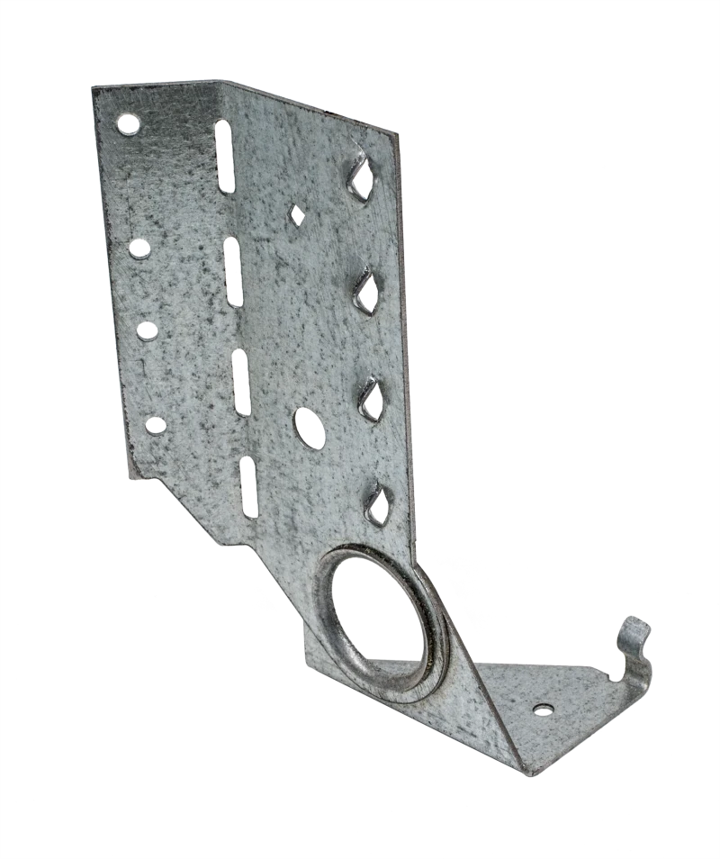 Simpson Strong-Tie LSSJ26LZ LSSJ® ZMAX® Face-Mount Adjustable Light Slopeable/Skewable Jack Hanger for 2x6, Left