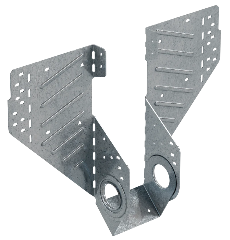 Simpson Strong-Tie LSSR210-2Z LSSR® Light Field-Adjustable Rafter Hanger for Double 2x