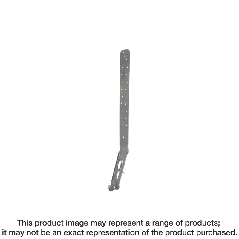Simpson Strong-Tie LSTHD8RJ LSTHD 32-1/8 in. 14-Gauge Galvanized Rim-Joist Strap-Tie Holdown