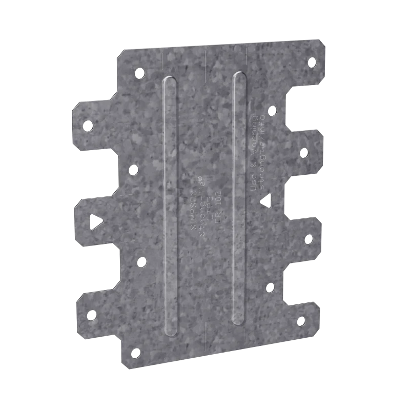Simpson Strong-Tie LTP5 LTP 4-1/2 in. x 5-1/8 in. Galvanized Lateral Tie Plate