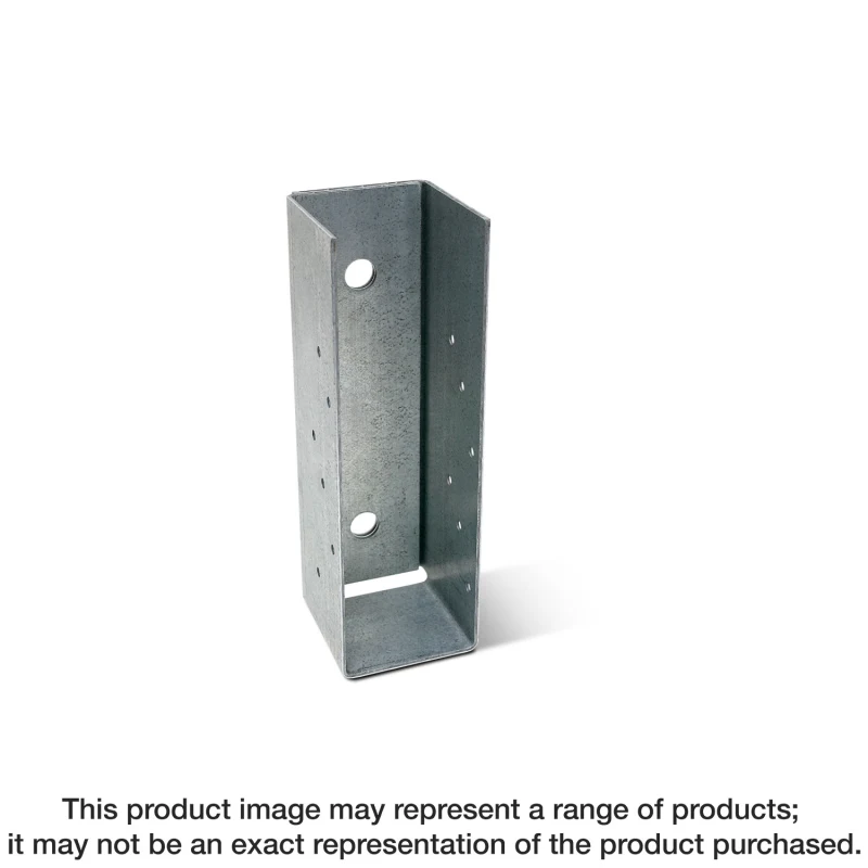 Simpson Strong-Tie MBHU5.50/16KT MBHU 5-1/2-in. x 16-in. Galvanized Masonry Beam Hanger with Screws/Anchors