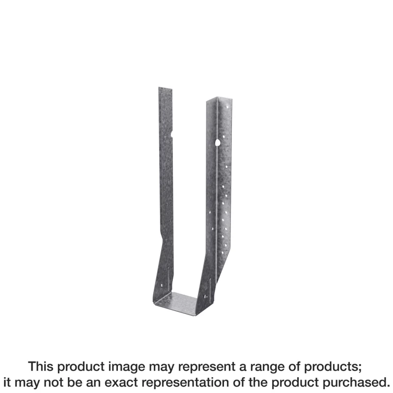 Simpson Strong-Tie MIU3.56/20 MIU Galvanized Face-Mount Joist Hanger for 3-1/2 in. x 20 in. Engineered Wood