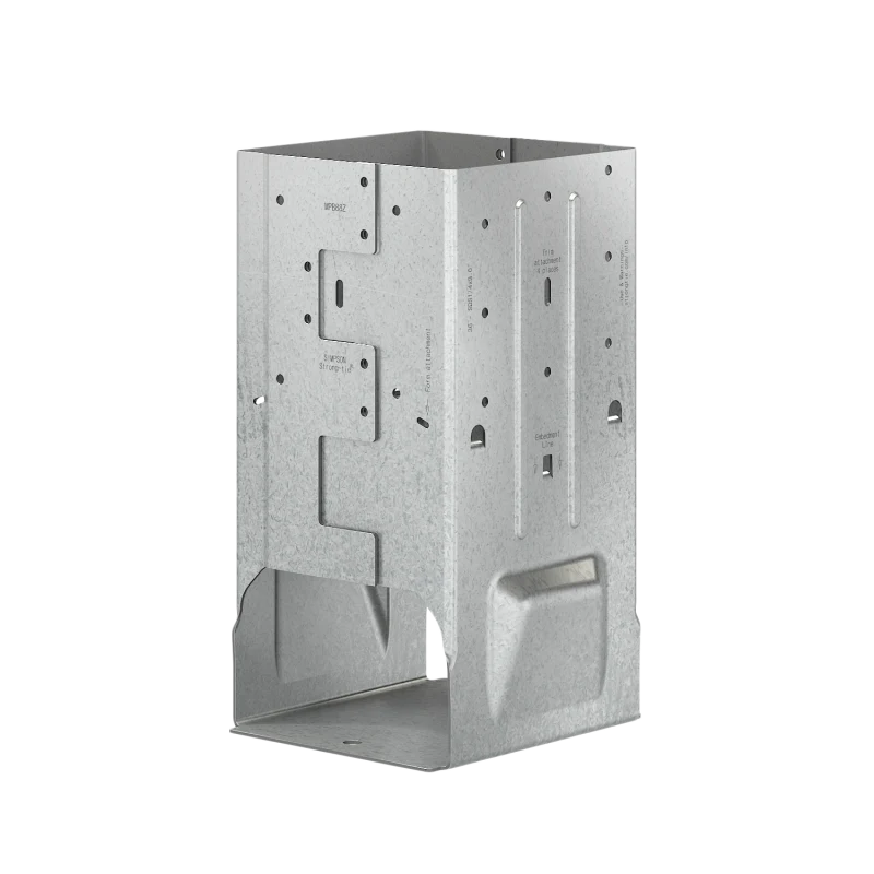 Simpson Strong-Tie MPB88Z MPBZ® ZMAX® Galvanized Moment Post Base for 8x8 w/ SDS Screws