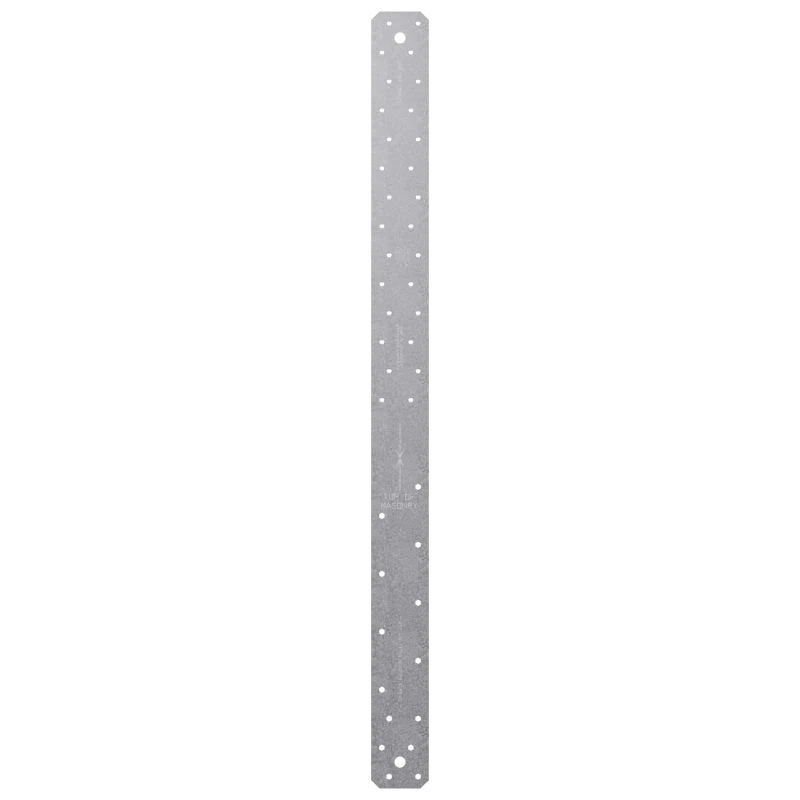 Simpson Strong-Tie MSTCM40 MSTCM 40-1/4 in 16-Gauge Galvanized Medium Strap Tie for Masonry