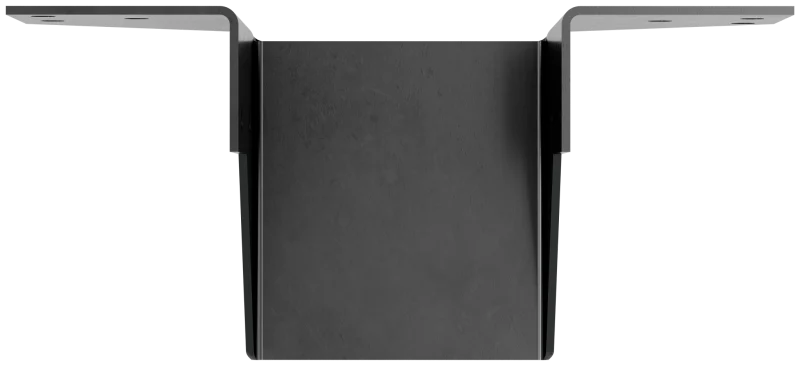 Simpson Strong-Tie OHU46-SDS3 OHU® Black Powder-Coated Ornamental Joist Hanger for 4x6 with Strong-Drive® SDS Screws