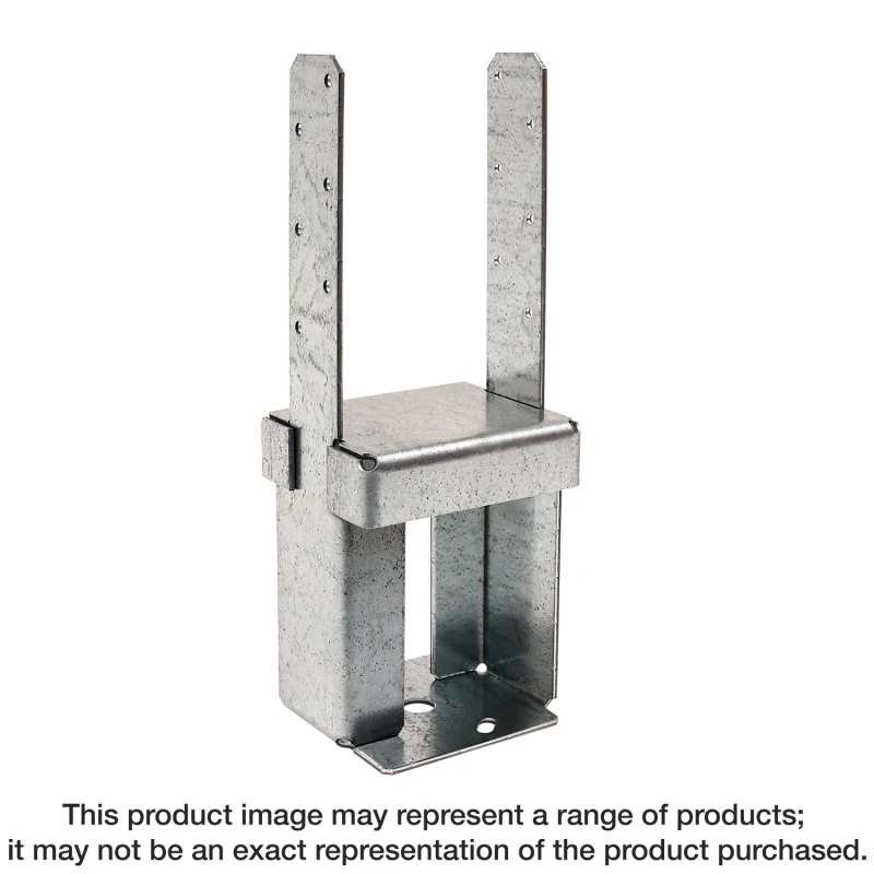Simpson Strong-Tie PPB44-4Z PPBZ™ Porch Post Base for 4x4 Post and 4 in. Slab