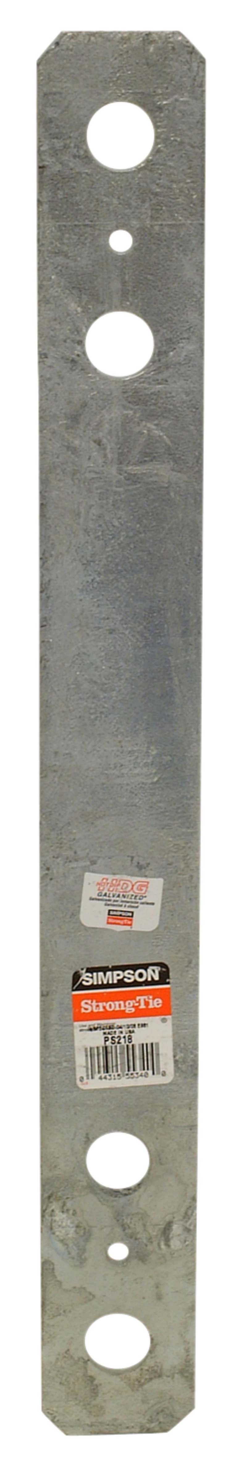 Simpson Strong-Tie PS218 PS 2 in. x 18 in. Hot-Dip Galvanized Piling Strap