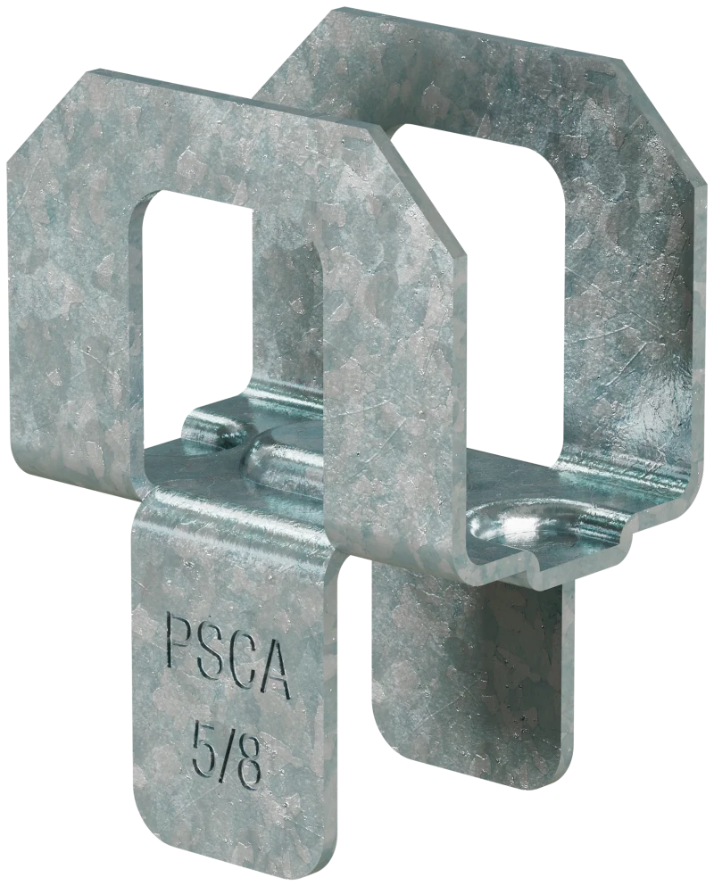 Simpson Strong-Tie PSCA 5/8 PSCA 5/8-in. 20-Gauge Galvanized Panel Sheathing Clip (250-Qty) (Pack of 120)