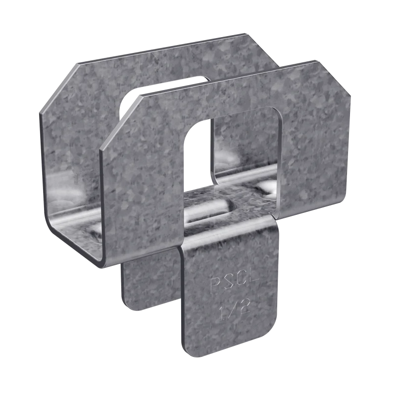 Simpson Strong-Tie PSCL 1/2-R50 PSCL 20-Gauge Panel Sheathing Clip for 1/2-in. Plywood (50-Qty)