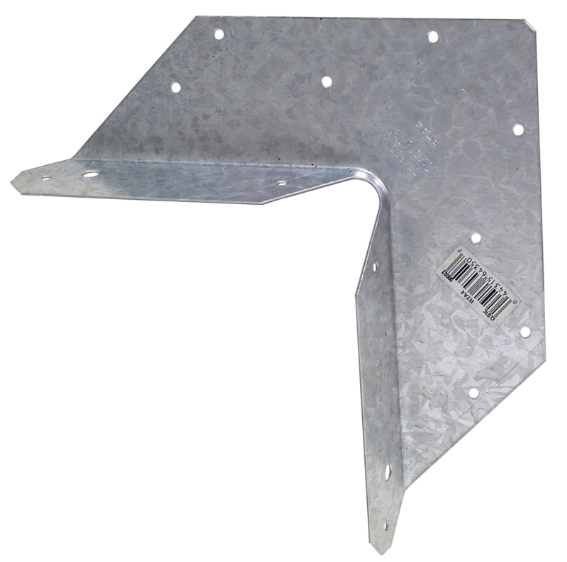 Simpson Strong-Tie RTA4 RTA 18-Gauge Galvanized Rigid Tie® Angle for 4x Joist/Post