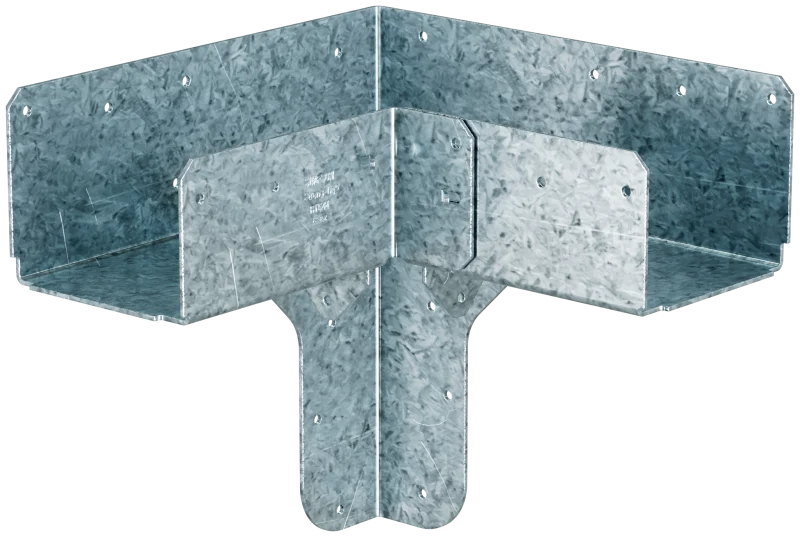Simpson Strong-Tie RTC44 RTC 14-Gauge ZMAX® Galvanized Rigid Tie® Corner for 4x, 4x4 Post