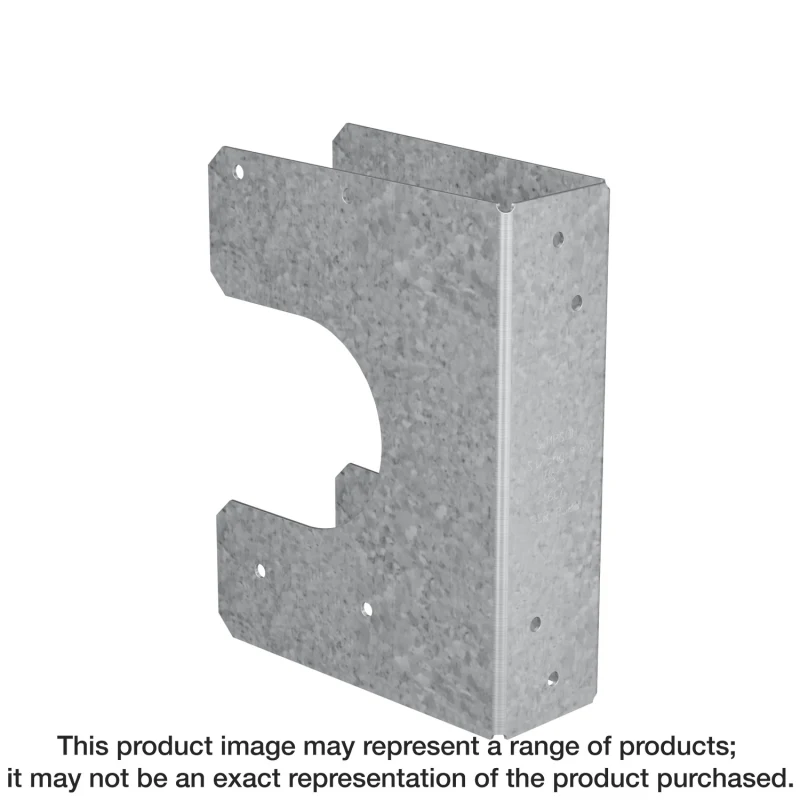 Simpson Strong-Tie SS2.5 SS 16-Gauge Galvanized Stud Shoe for 3x Stud