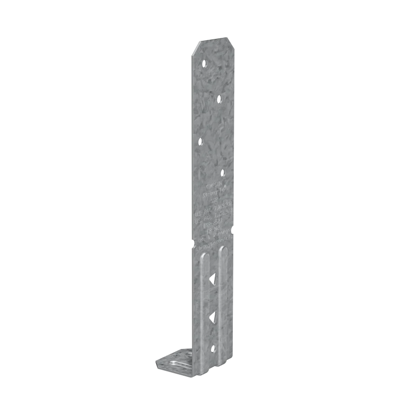 Simpson Strong-Tie SSPZ SSP 18-Gauge ZMAX® Galvanized Single Stud Plate