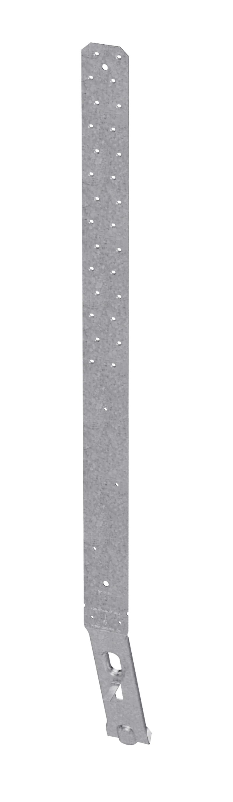 Simpson Strong-Tie STHD10RJ STHD 38-1/8 in. 12-Gauge Galvanized Rim-Joist Strap-Tie Holdown