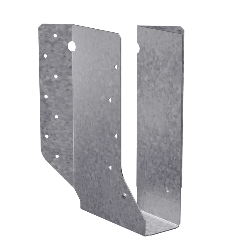 Simpson Strong-Tie SUR2.06/9 SUR Galvanized Joist Hanger for 2 in. x 9-1/2 in. Engineered Wood, Skewed Right