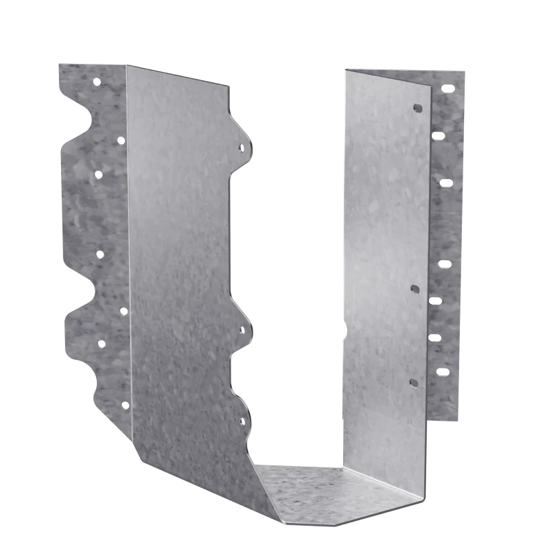 Simpson Strong-Tie SUR210-2 SUR Galvanized Joist Hanger for Double 2x10, Skewed Right