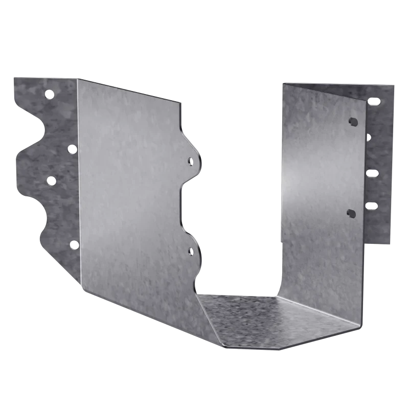 Simpson Strong-Tie SUR26-2 SUR Galvanized Joist Hanger for Double 2x6, Skewed Right