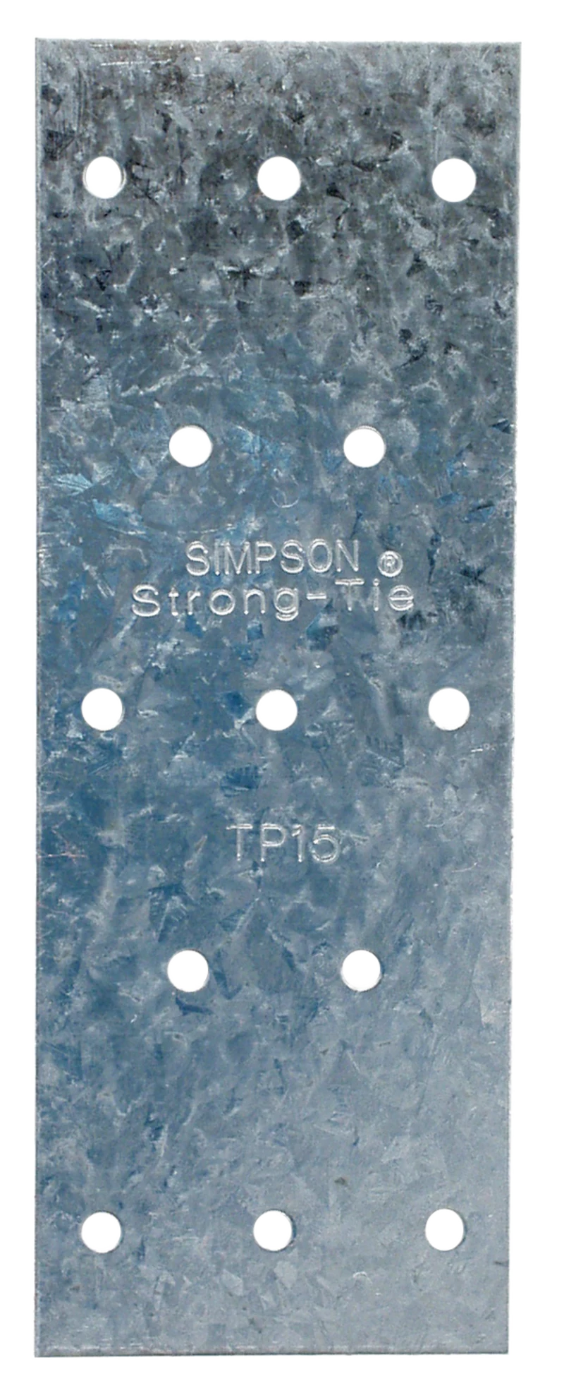 Simpson Strong-Tie TP15 TP 1-13/16 in. x 5 in. 20-Gauge Galvanized Tie Plate