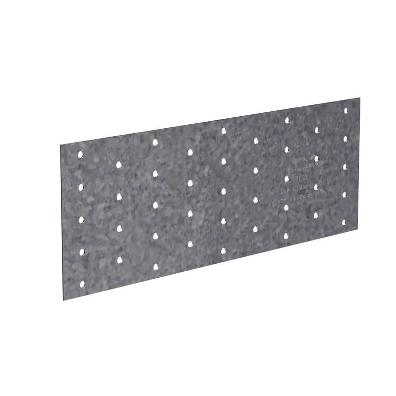 Simpson Strong-Tie TP39 TP 3-1/2 in. x 9 in. 20-Gauge Galvanized Tie Plate