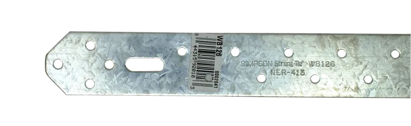 Simpson Strong-Tie WB126 WB 11ft. 4-3/8 in. Wall Bracing (10-Qty)