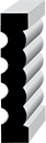 Fluted/Reeded Casing