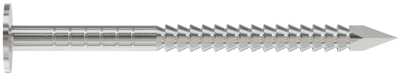 Simpson Strong-Tie S1010ARNB Roofing Nail, Annular Ring Shank — 3 in. x .131 in. Type 304 Stainless Steel (25 lb.)
