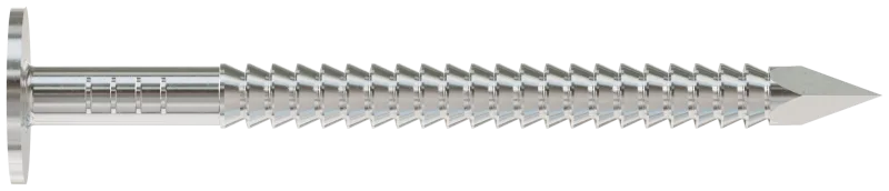 Simpson Strong-Tie S11A175RNBP 15° Wire Coil, Full Round Head, Ring-Shank Roofing Nail — 1-3/4 in. Type 304 (480-Qty)
