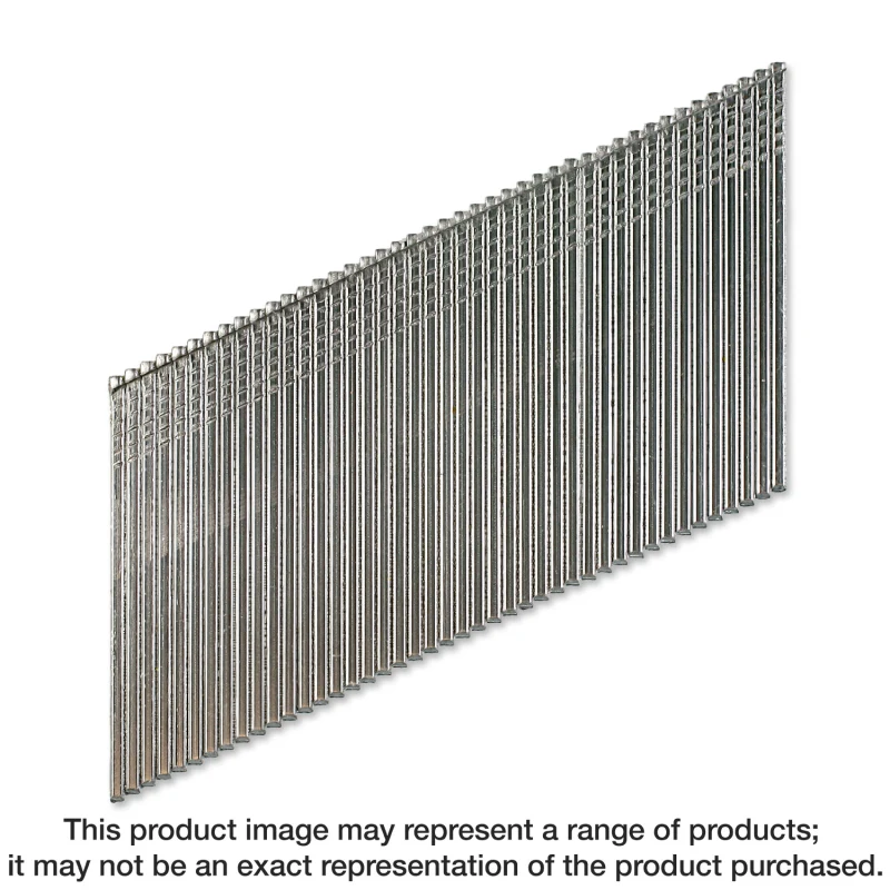 Simpson Strong-Tie S15N250FNB 25° Angle, Adhesive Collation, FN-Style, 15-Gauge Finishing Nail — 2-1/2 in. Type 304 (500-Qty)