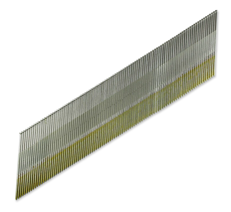 Simpson Strong-Tie S15N250SFN Tape Collation, DA-Style Angle, 15-Gauge Finishing Nail — 2-1/2 in. Type 304 (4000-Qty)