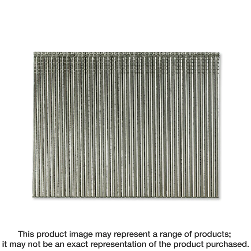 Simpson Strong-Tie S16N250FNJ Straight, Adhesive Collation, T-Style Head, 16-Gauge Finishing Nail — 2-1/2 in. Type 304 (2500-Qty)