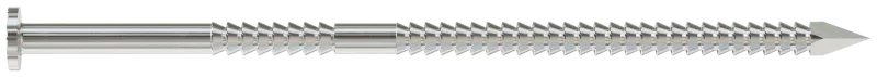 Simpson Strong-Tie T10A350PNJ 15° Wire Coil, Full Round Head, Ring-Shank Decking/Framing Nail — 3-1/2 in. x .131 in. Type 316 (1800-Qty)