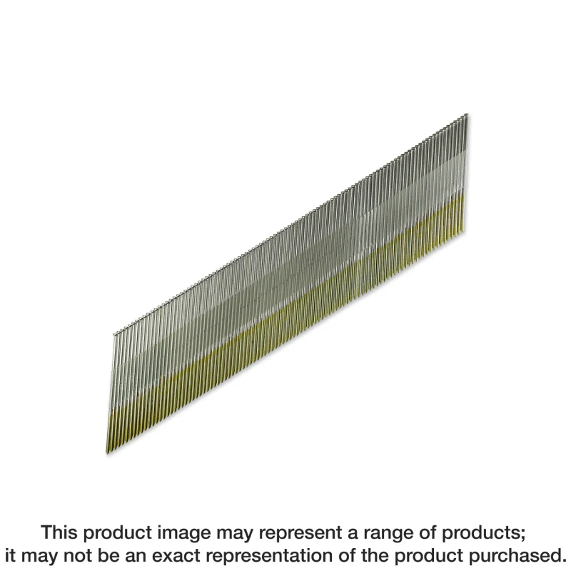 Simpson Strong-Tie T15N250SFN Tape Collation, DA-Style Angle, 15-Gauge Finishing Nail — 2-1/2 in. Type 316 (4000-Qty)