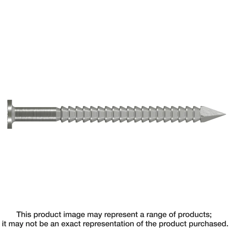 Simpson Strong-Tie T8SNDB Wood Siding Nail — 2-1/2-in. x .092-in. Type 316 Stainless Steel (25 lb.)