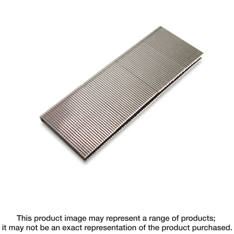 Simpson Strong-Tie S18N125L15-R1000 1/4-in. Crown, 18-Gauge Staples — 1-1/4 in. Type 304 Stainless Steel, (Qty-1000)