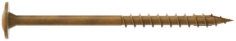 Simpson Strong-Tie CBT08212MB Wafer-Head Construction Screw — #8 x 2-1/2 in. T20, Quik Guard®, Tan (1750-Qty)