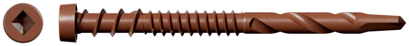 Simpson Strong-Tie DCSD238STN01 Deck-Drive™ DCSD COMPOSITE-TO-STEEL Screw (Collated) — #10 x 2-3/8 in. Quik Guard® Tan 01 (1000-Qty)
